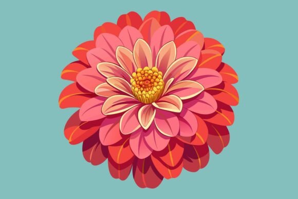Download Vibrant Flower Illustration Graphic - Illustration Collection