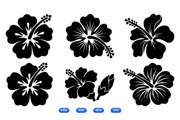 Download Tropical Hibiscus SVG Clipart - Hibiscus Collection