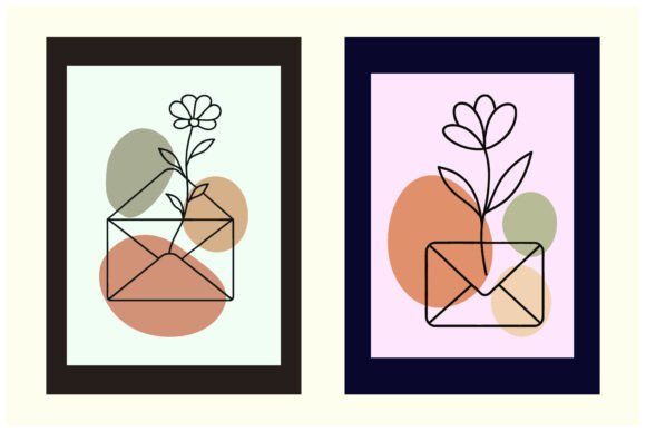 Download Floral Envelope Illustration, Flower - Illustration Collection