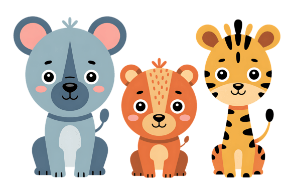 Download Cute Animal Clip Art PNG - Cute animal clip art Collection